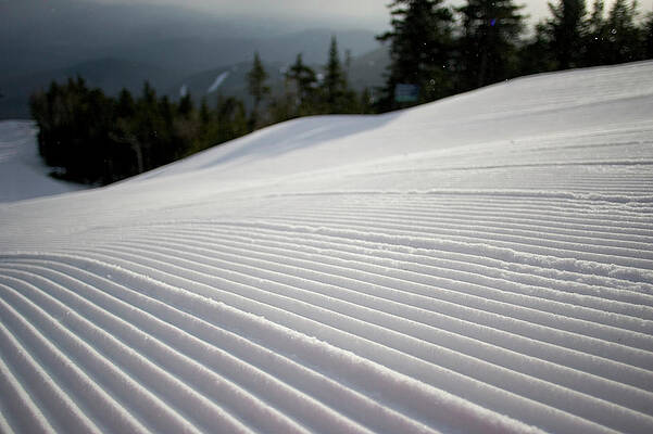 Wall Art - Photograph - Untracked Corduroy On A Trail At Sunday by David McLain
