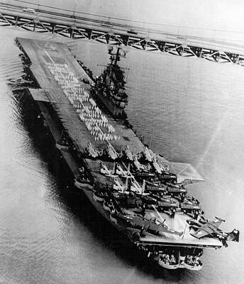 Wall Art - Photograph - U.s.s Ticonderoga by Retro Images Archive
