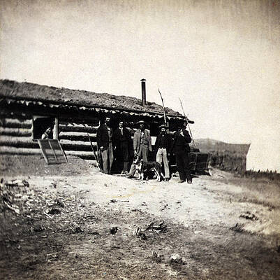 Wall Art - Painting - Utah Railroad Workers by Granger