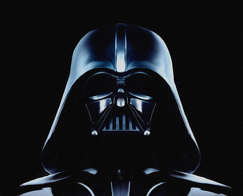 Wall Art - Painting - Vader by Jeff DOttavio