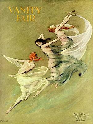 Wall Art - Photograph - Vanity Fair Cover Featuring Three Nymphs by Warren Davis