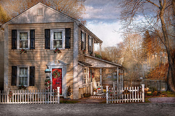 Wall Art - Photograph - Victorian - Clinton NJ - Dreaming of skating again  by Mike Savad