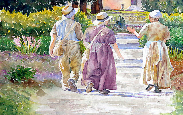 Victorian gardeners by Marisa Gabetta Victorian gardeners by Marisa Gabetta