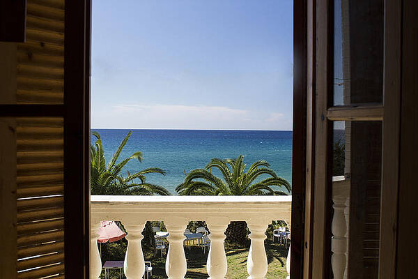 View from a window of a Villa by Dejan  Cvetkovski