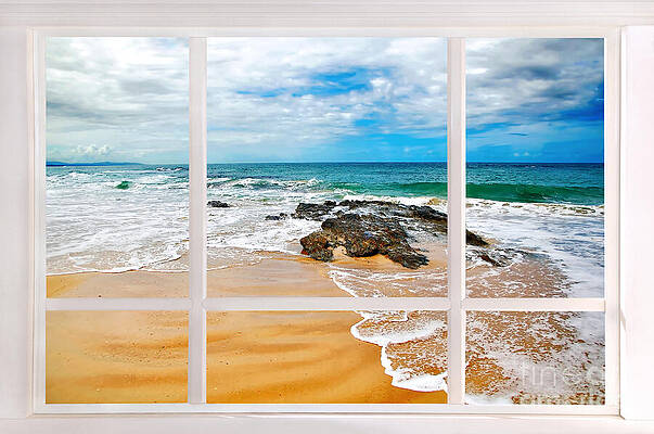 Wall Art - Photograph - View from my Beach House Window by Kaye Menner
