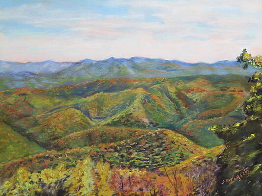 View from Wayah Bald by Stephen Zigich