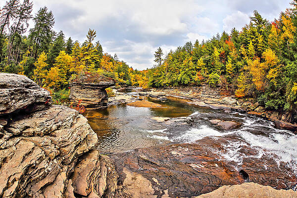 View Looking Down From Swallow Falls--Color by SCB Captures View Looking Down From Swallow Falls--Color by SCB Captures