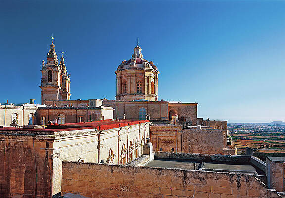 Wall Art - Photograph - View Of Church And Palace by Scott Frances