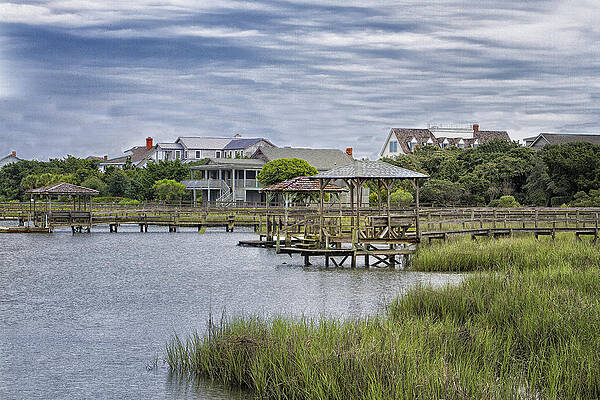View of Pawleys from the Creek by Sandra Anderson View of Pawleys from the Creek by Sandra Anderson