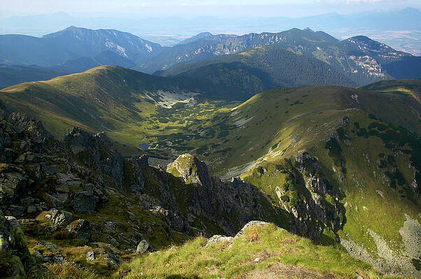 Wall Art - Photograph - View Of The Low Tatra Mountains by Alexander Nesbitt