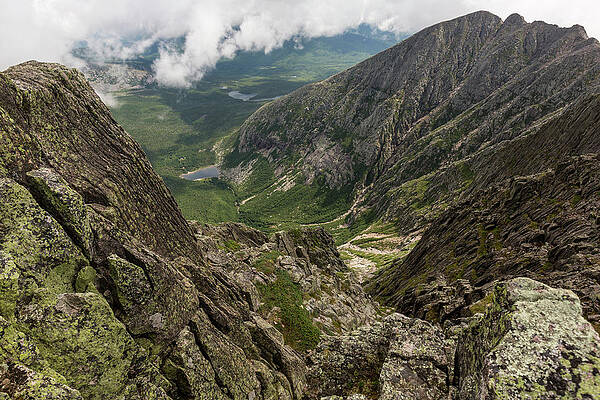 Wall Art - Photograph - View Towards Pamola Peak From Knife by Jerry Monkman