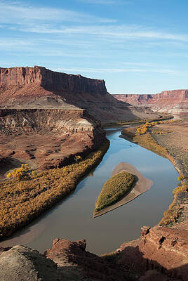 Wall Art - Photograph - Views Of The Green River In Autumn by Jeremy Wade Shockley
