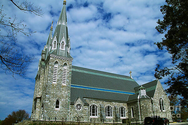 Villanova University Photograph - Villanova Church by William Norton
