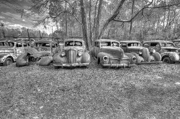 Vintage Auto Graveyard by Valerie Cason Vintage Auto Graveyard by Valerie Cason