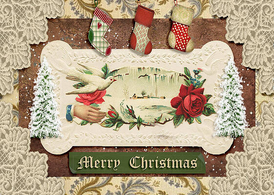 Vintage Merry Christmas by Paula Ayers Vintage Merry Christmas by Paula Ayers