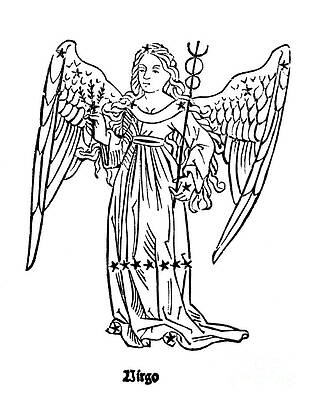 Wall Art - Photograph - Virgo Constellation Zodiac Sign 1482 by US Naval Observatory Library