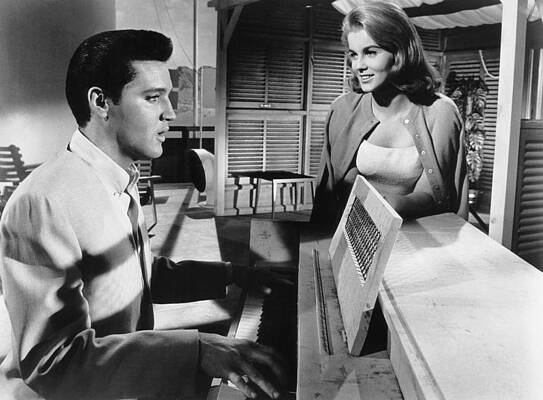 Wall Art - Photograph - Viva Las Vegas, From Left, Elvis by Everett