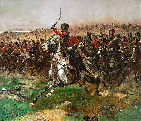 Vive L'Empereur Print by Edouard Detaille