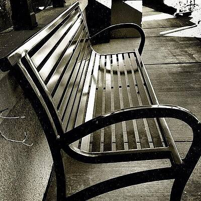 Wall Art - Photograph - Waiting In Monochrome --- Check Out by Mark David Gerson