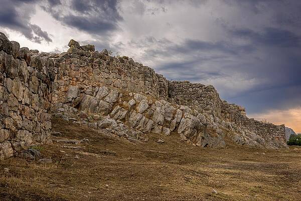 Wall Art - Photograph - Walls Of Ancient Tiryns by Science Photo Library