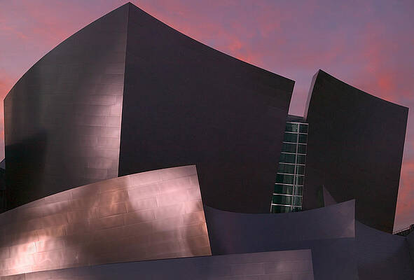 Wall Art - Photograph - Walt Disney Concert Hall By Frank Gehry by Mark Harmel