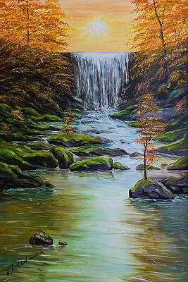 Waterfall by Tatyana Udovenko