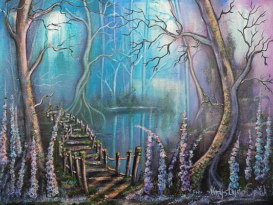 Waterfall Valley by Krystyna Spink Waterfall Valley by Krystyna Spink