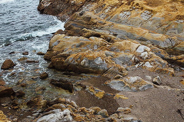 Wall Art - Photograph - Waves Crashing In Point Lobos by Ryan Tuttle