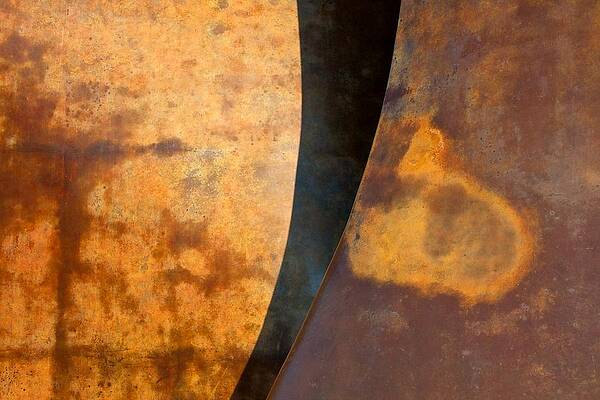 Weathered Bronze Abstract by Stuart Litoff Weathered Bronze Abstract by Stuart Litoff
