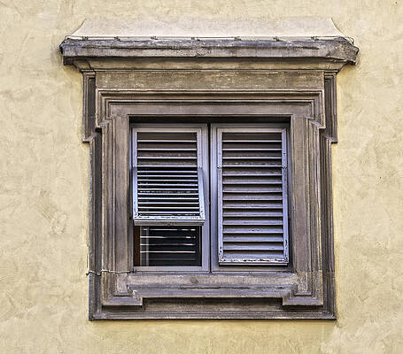 Wall Art - Photograph - Weathered Window of Florence by David Letts