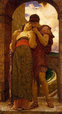 Wedded Print by Frederic Leighton