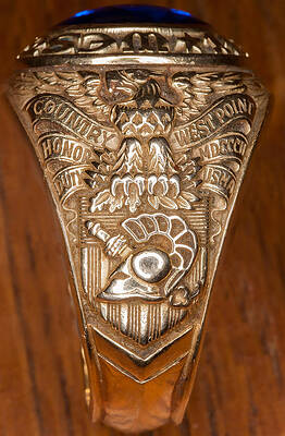 West Point Class Ring by Dan McManus West Point Class Ring by Dan McManus