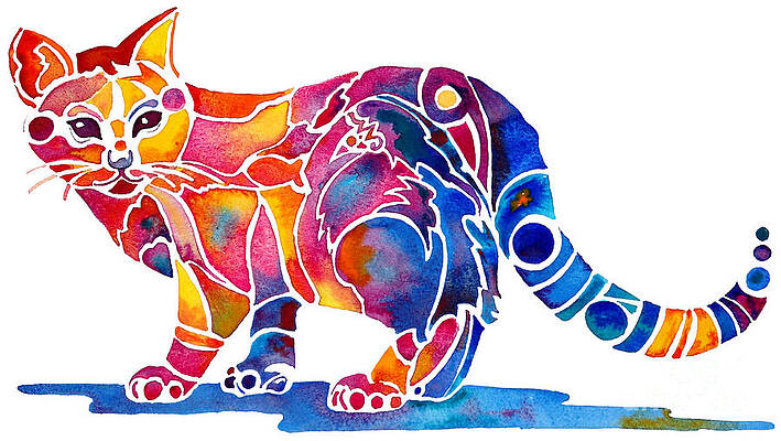 Whimzical Calico Kitty by Jo Lynch Whimzical Calico Kitty by Jo Lynch