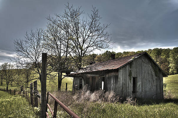 Wall Art - Photograph - White County Cabin by Carol Erikson