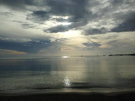 White Sunset by Felix Zapata White Sunset by Felix Zapata