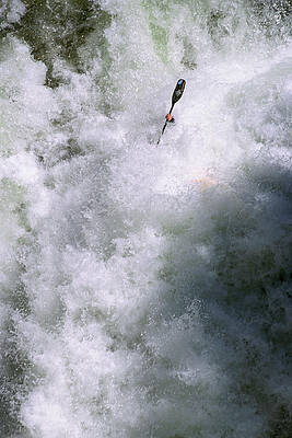 Wall Art - Photograph - Whitewater Kayaking, Skykomish River by Colin Meagher
