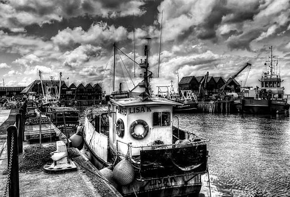 Whitstable harbour mono by Ian Hufton Whitstable harbour mono by Ian Hufton