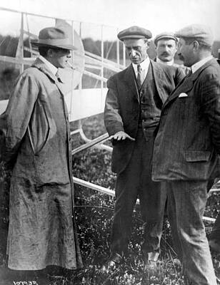 Wall Art - Photograph - Wilbur Wright, 1908 by Science Source