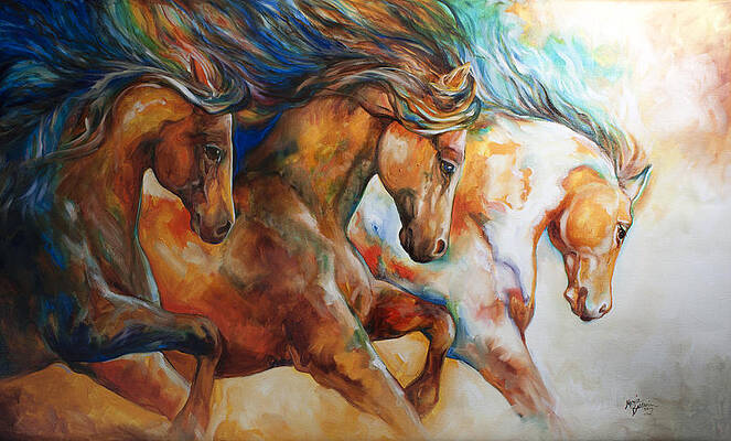 WILD TRIO RUN by Marcia Baldwin WILD TRIO RUN by Marcia Baldwin