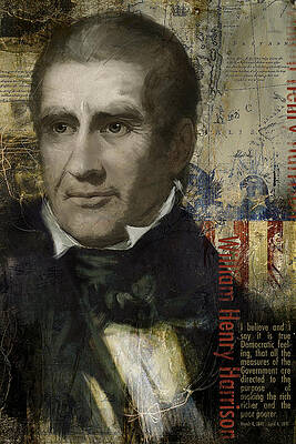 Wall Art - Painting - William Henry Harrison by Corporate Art Task Force