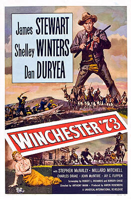Wall Art - Photograph - Winchester 73, Shelley Winters, James by Everett