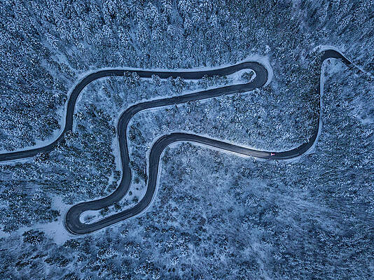 Wall Art - Photograph - Winding Way Into The Darkness by Peter Svoboda, Mqep
