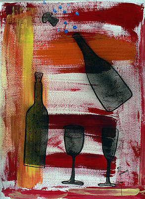 Wine - 1717 by Richard Sean Manning Wine - 1717 by Richard Sean Manning