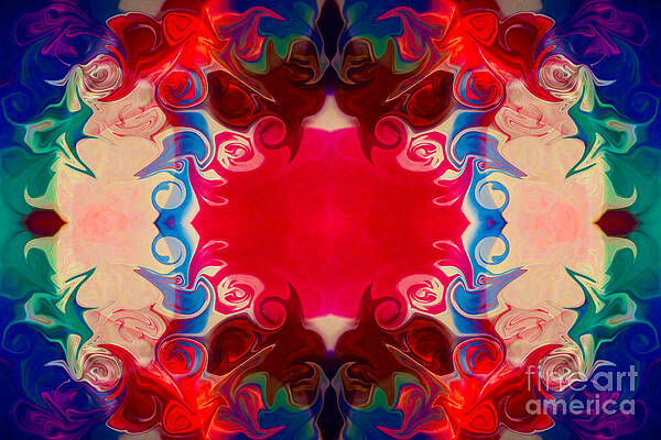 Wall Art - Painting - Wings of Wonder Abstract Pattern Artwork by Omaste Witkowski by Omaste Witkowski