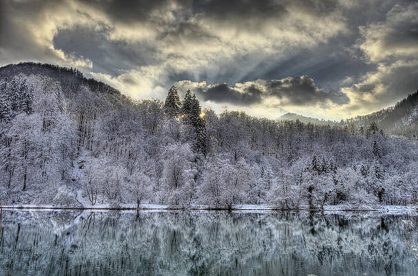 Winter sunset by Ivan Slosar Winter sunset by Ivan Slosar