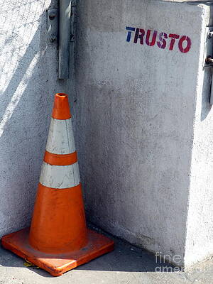 Wall Art - Photograph - With Caution by Jim Simak
