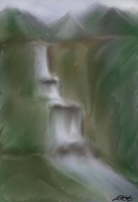 Wondering Waterfall by Craig Chase