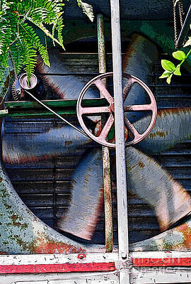 Working Old Fan by Kristi Swift Working Old Fan by Kristi Swift