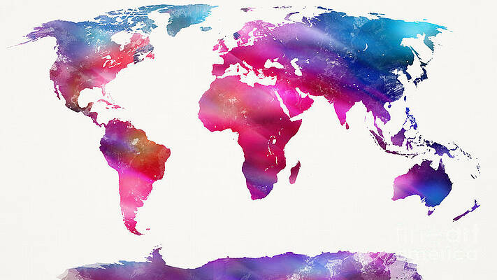 World Map Light by Mike Maher World Map Light by Mike Maher
