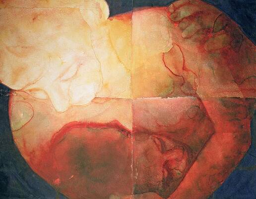 Wall Art - Painting - Wound by Graham Dean